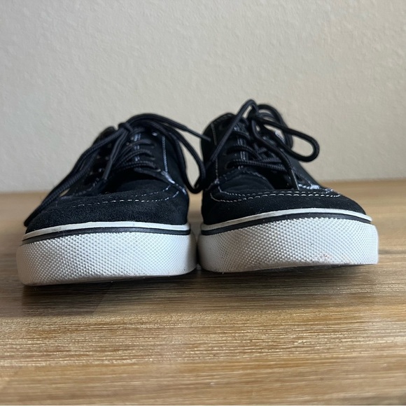 Maui and Sons Sneakers Mens Size 10 Black Suede Leather Low Top Skate Shoes - Picture 8 of 11